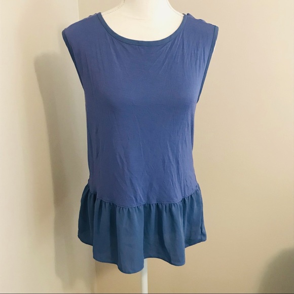 LOFT Peplum Top - Picture 3 of 7